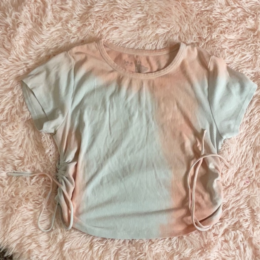 Flirtitude active shirt (light pink and green)
